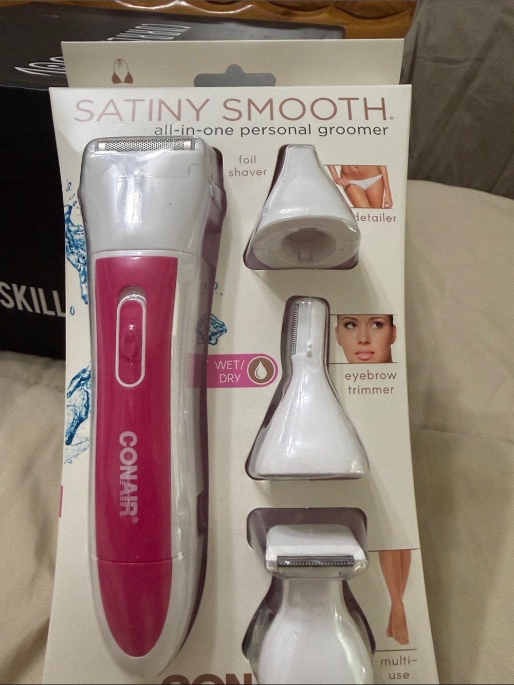 Conair Satiny Smooth Pink All-in-One Personal Groomer